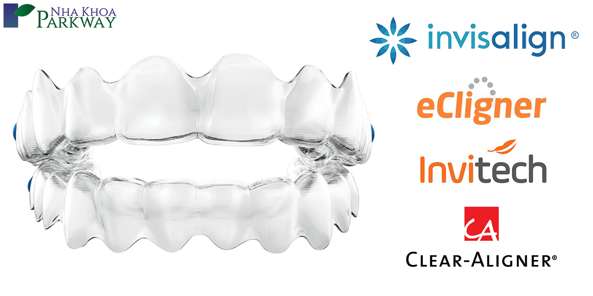 so sánh niếng răng trong suốt Invisalign và niềng răng trong suốt khác