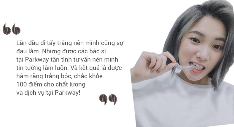 Chi Phan tẩy trắng răng nha khoa parkway