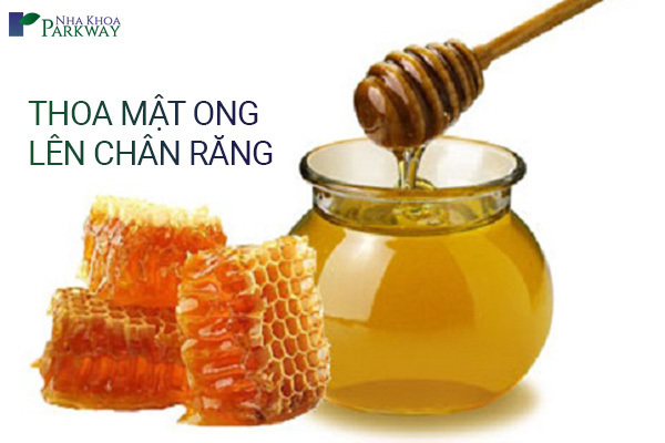 mật ong chữa viêm chân răng