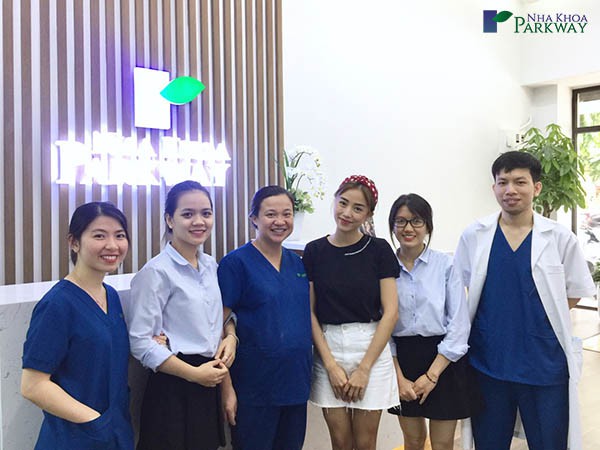 niềng răng hô hàm trên tại nha khoa Parkway