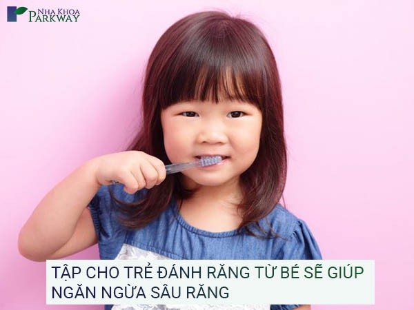 phòng ngừa sâu răng ở trẻ em