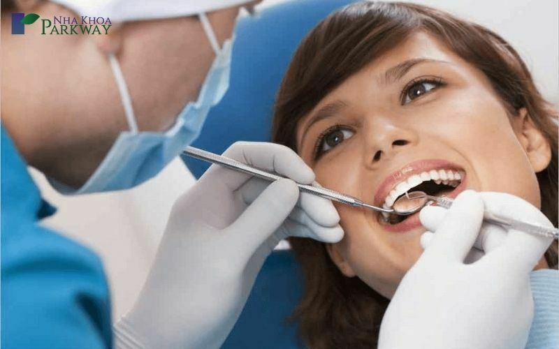 Tiến hành thăm khám sức khỏe răng miệng định kỳ tối thiểu 6 tháng/lần