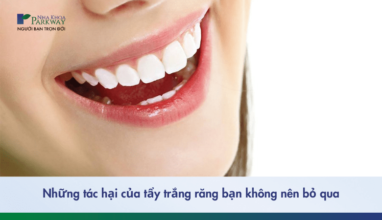 tác hại của tẩy trắng răng - 1