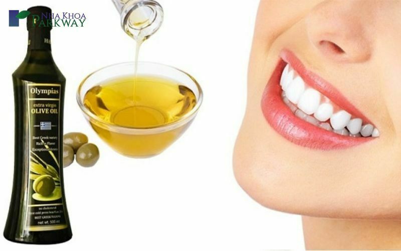 Phương pháp tẩy trắng răng bằng dầu oliu