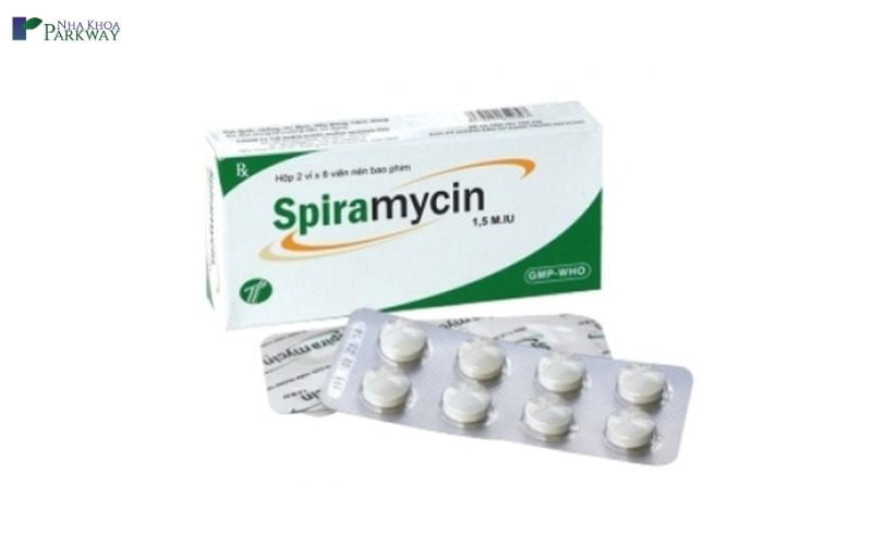 Thuốc kháng sinh Spiramycin trị đau răng