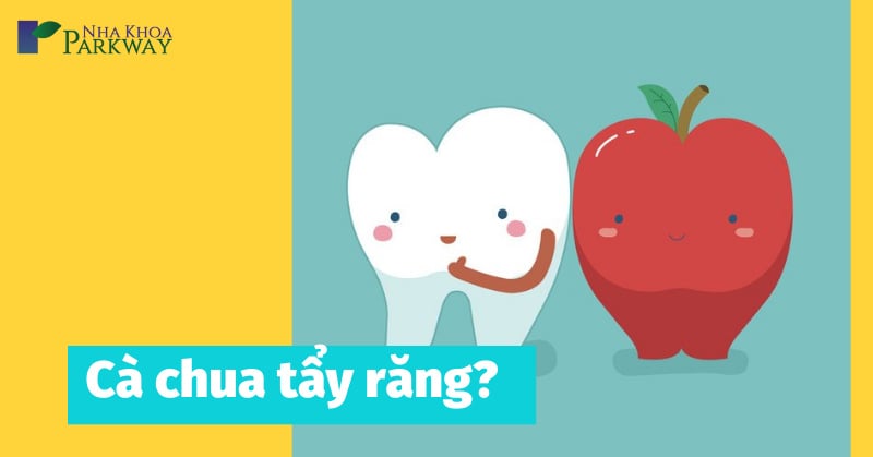 cách làm trắng răng bằng cà chua