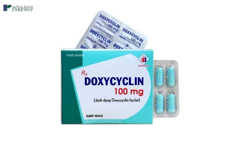 Thuốc kháng sinh Doxycycline trị đau răng