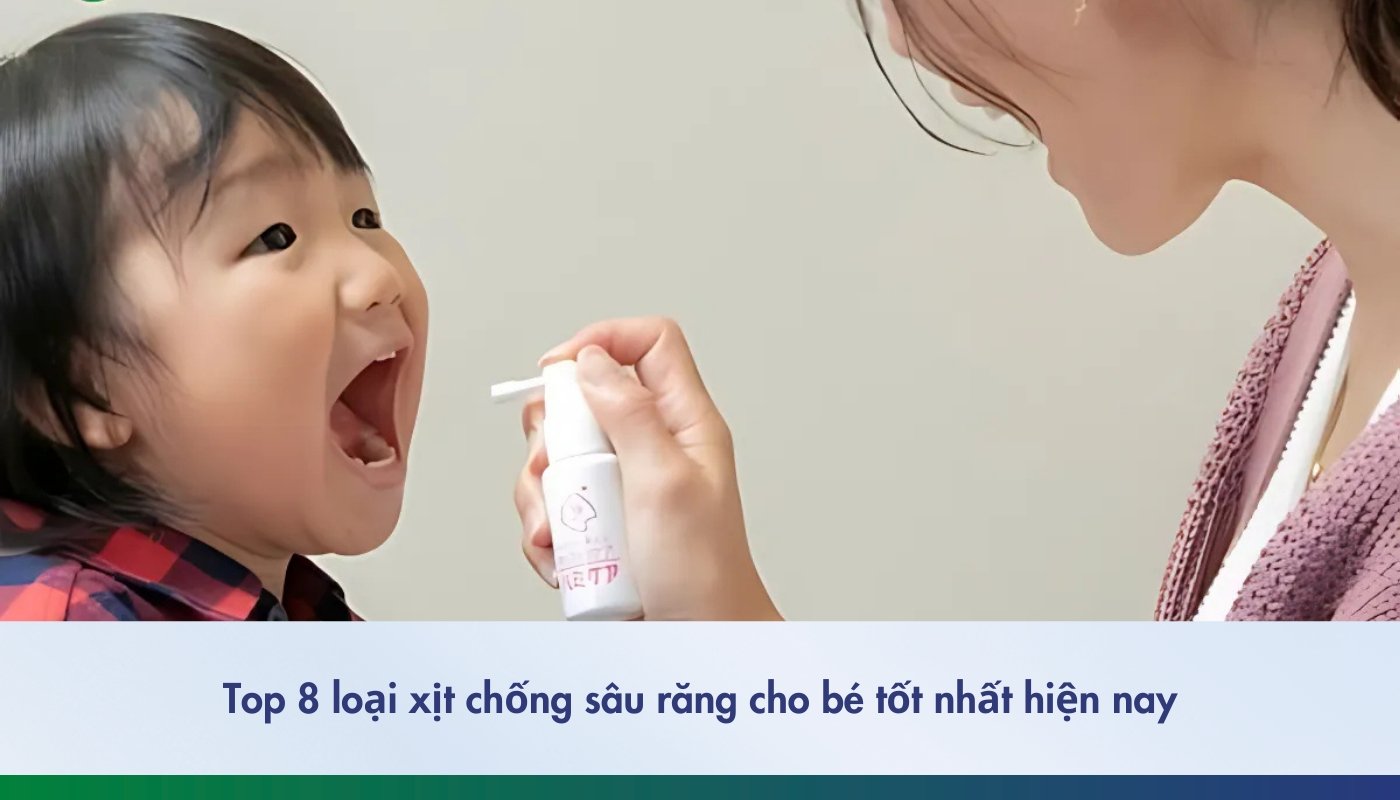 xịt chống sâu răng cho bé tốt nhất hiện nay