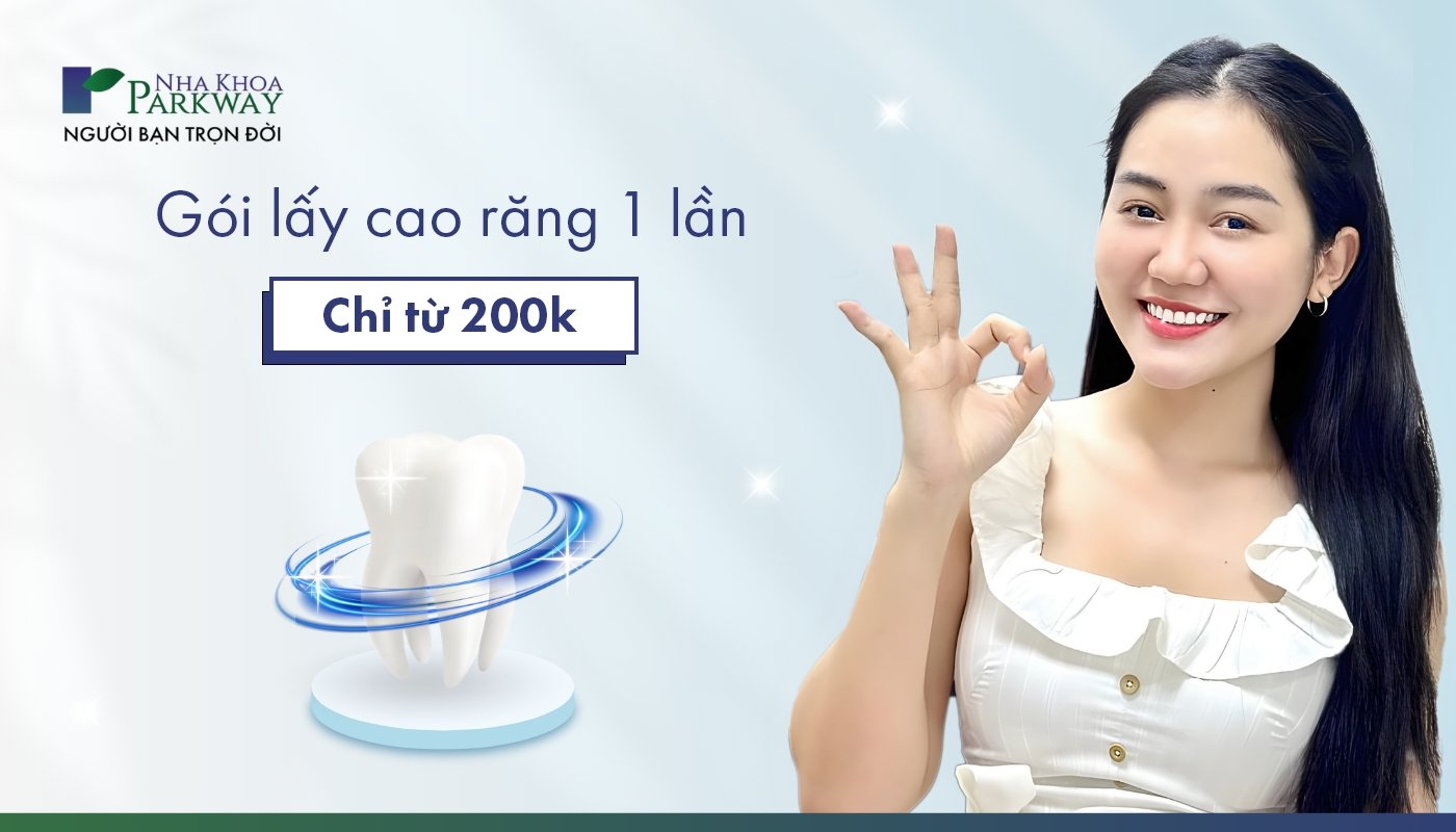 Lấy cao răng chỉ từ 200