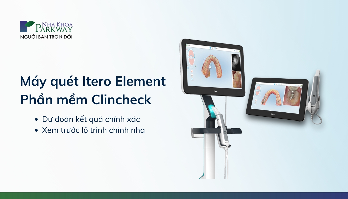 Máy quét Itero Element - Phần mềm Clincheck: Dự đoán kết quả chính xác, Xem trước lộ trình chỉnh nha