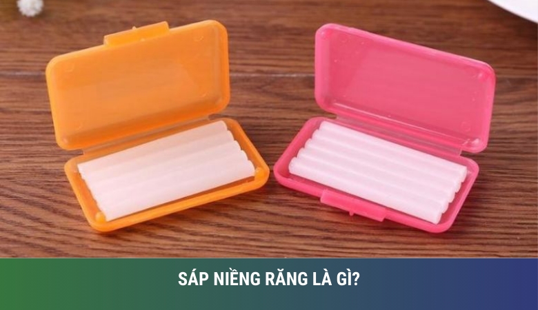 hình ảnh sáp niềng răng nha khoa