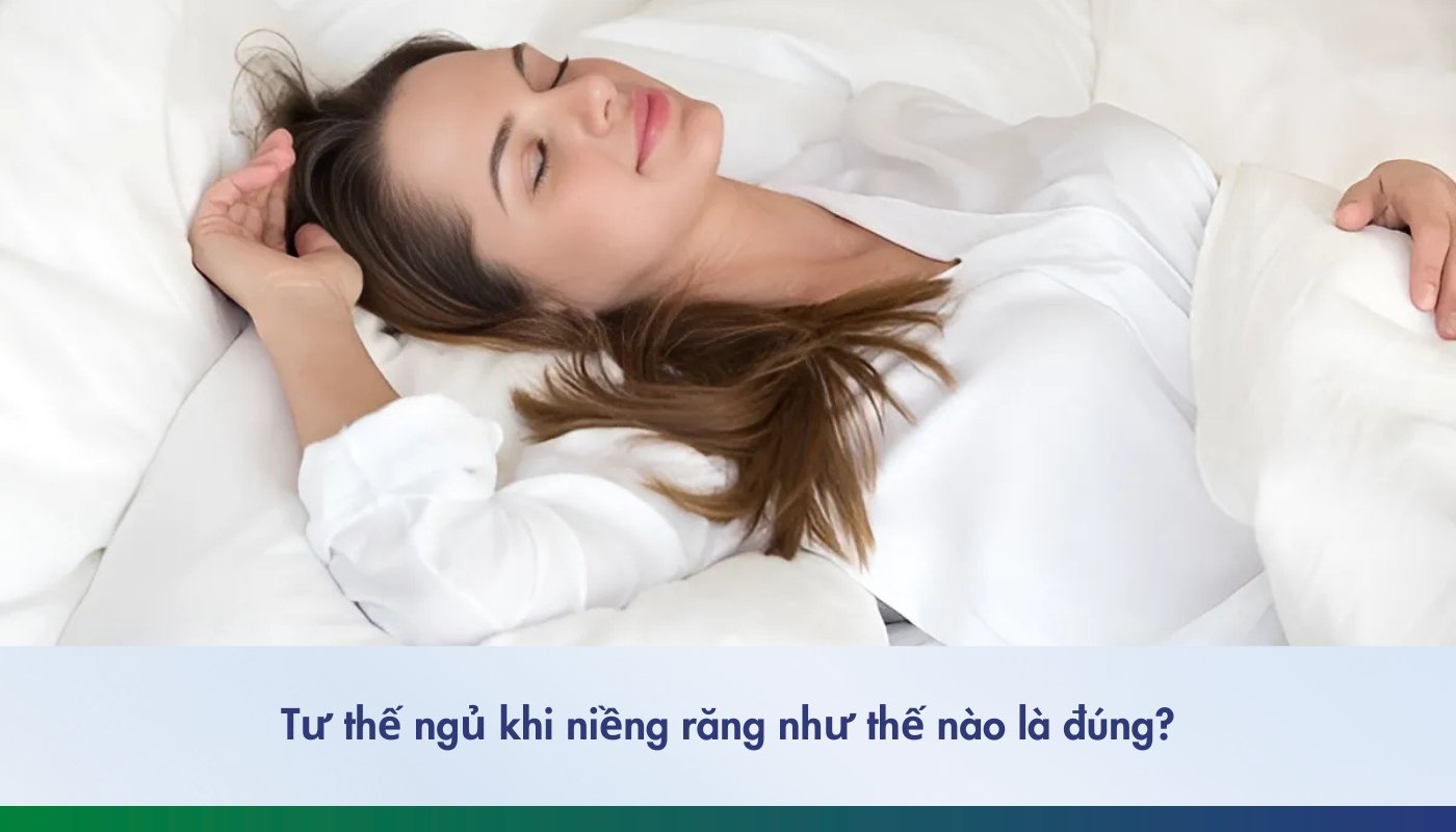 tư thế ngủ khi niềng răng - 2