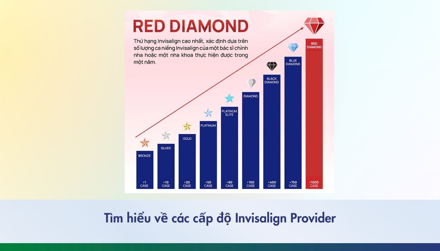 Tìm hiểu về cấp độ invisalign provider
