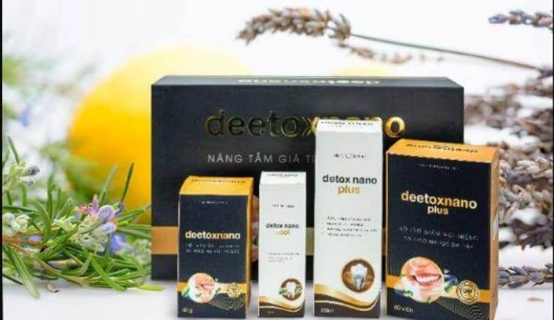Thuốc trị hôi miệng Deetox Nano