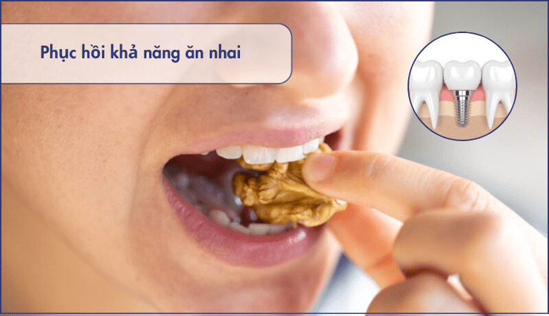 khôi phục khả năng ăn nhai