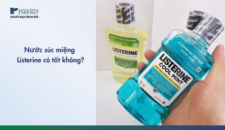Nước súc miệng Listerine là một trong những sản phẩm chăm sóc răng miệng được sử dụng rộng rãi trên toàn thế giới