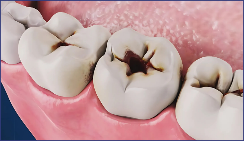 răng sâu ở mức độ nhẹ