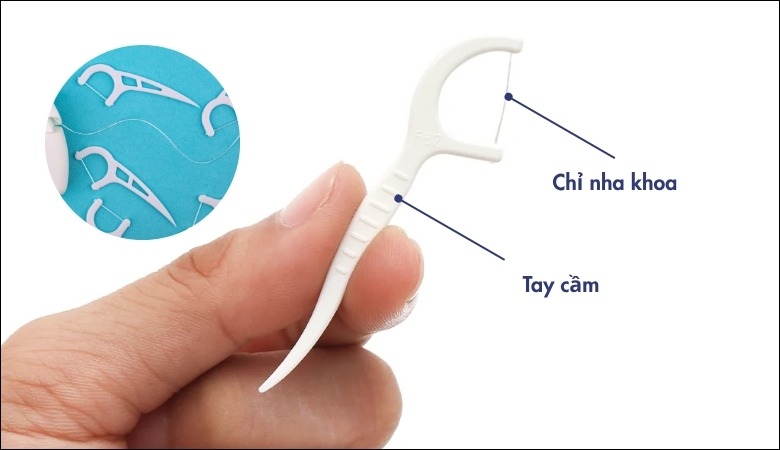 Cấu tạo của tăm chỉ nha khoa