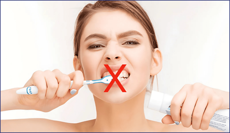 Vệ sinh răng miệng không đúng cách